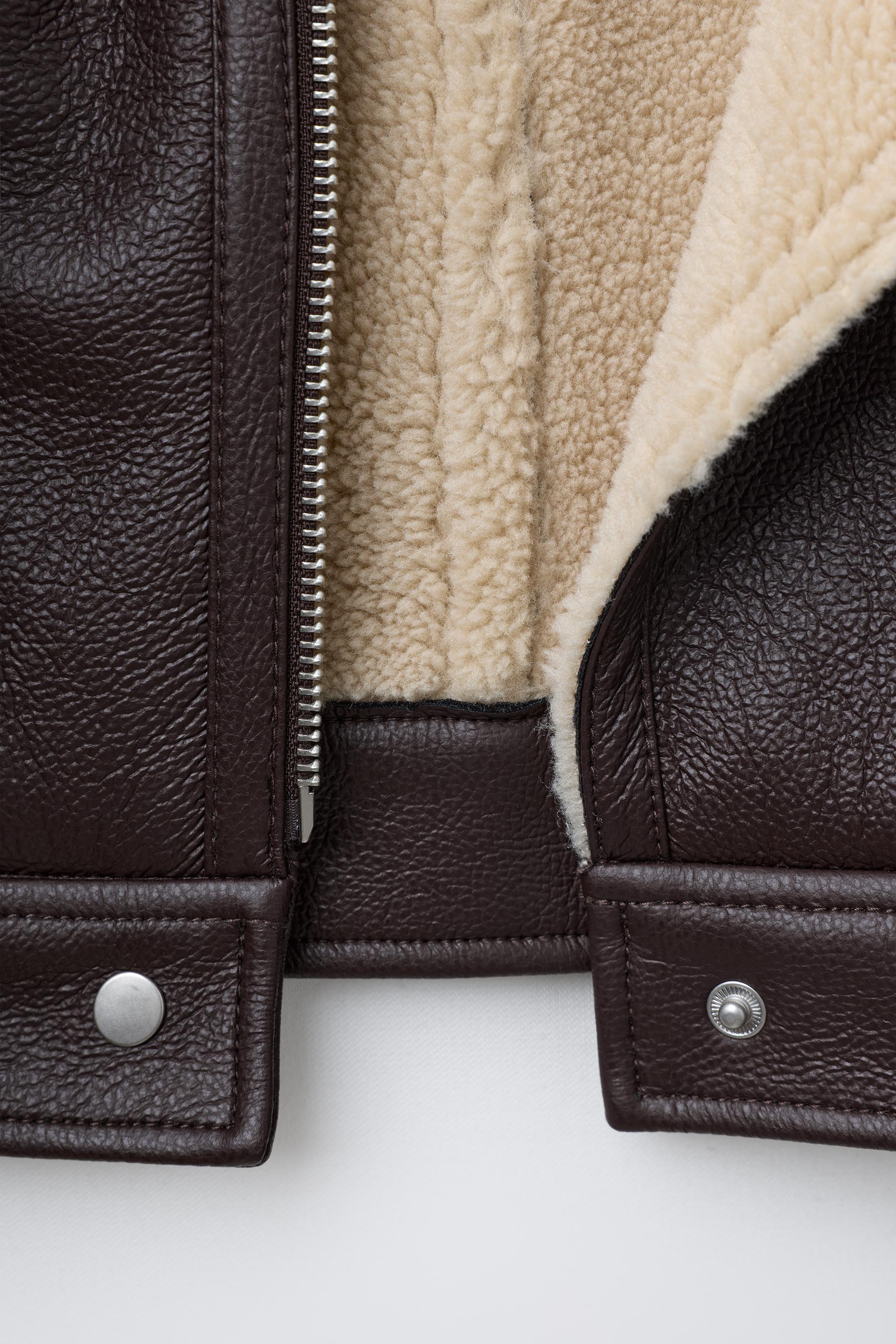 DOUBLE-FACED BIKER JACKET